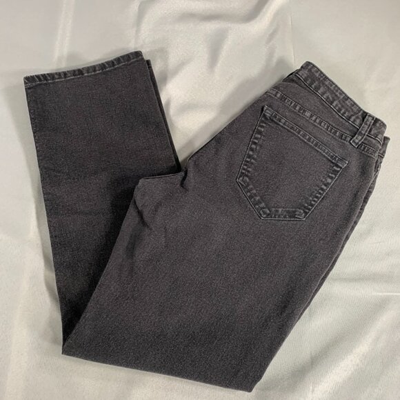 Riders by Lee Jeans 34x29 Black Stretch Denim Mid Rise Straight Leg Comfort Fit - Picture 1 of 11